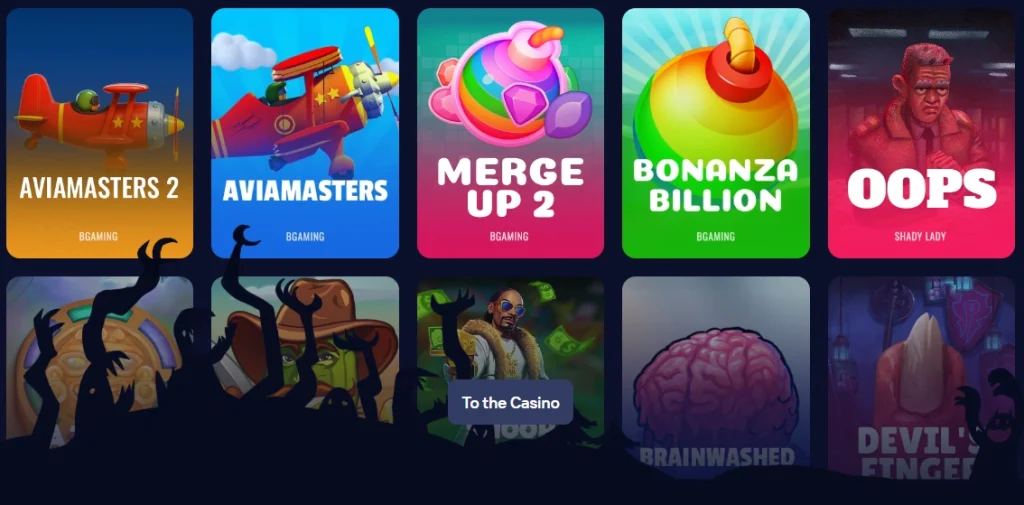 Voorbeeld van de affiliate-landingspagina van Carlospin Casino